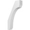 Ekena Millwork 4-in. W x 14-in. D x 26-in. H Legacy Architectural Grade PVC Knee Brace BRCP04X14X26LEC - alternate 1